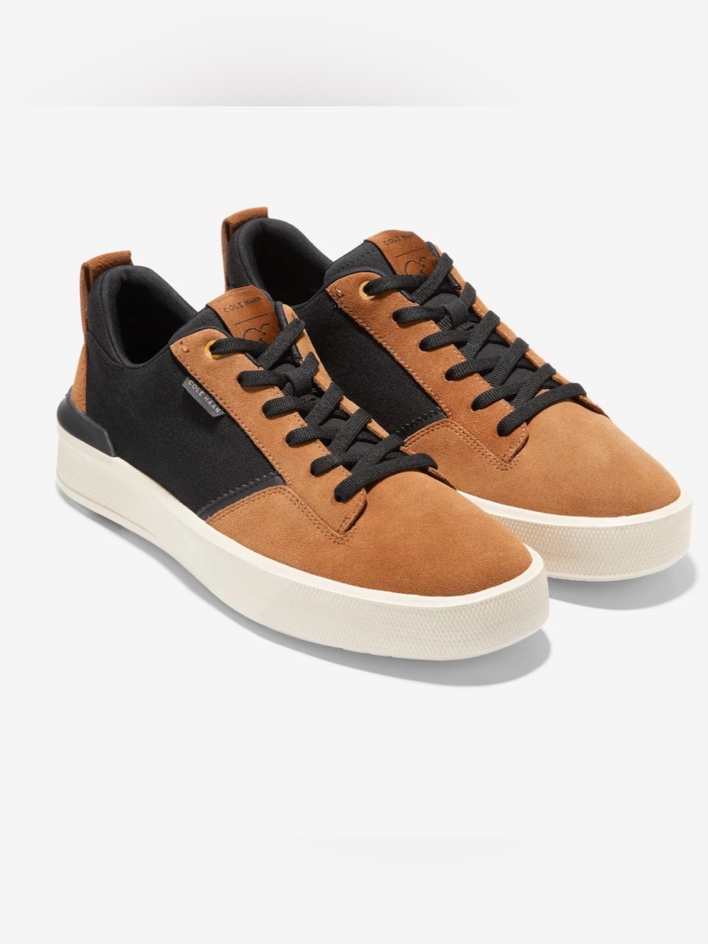 Cole Haan Men's Grandpro Crossover Sneaker Blk/Golden Toffee